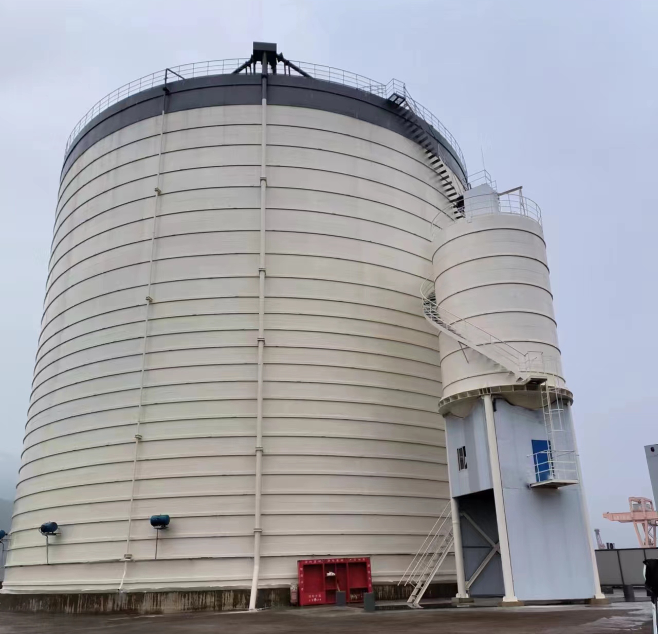 陆河10万吨水泥钢板库