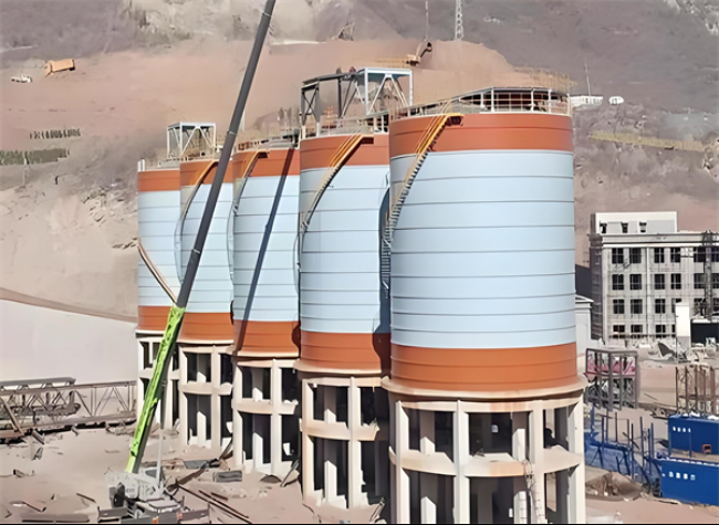 陆河高架钢板仓