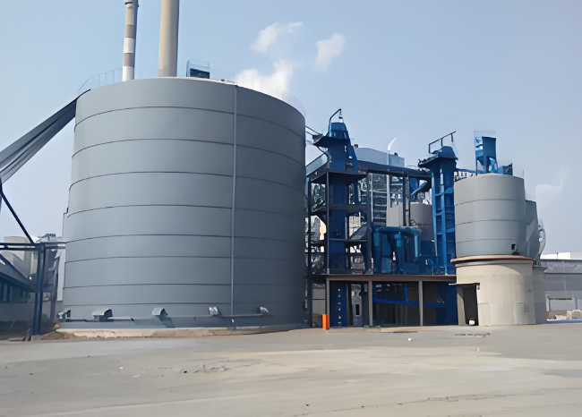 陆河1万吨钢板仓